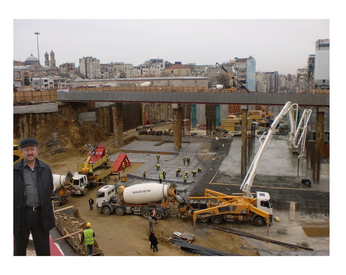 TAKSİM MEYDANI (Trafiğin Yer Altına Alınması İnşaatı)
